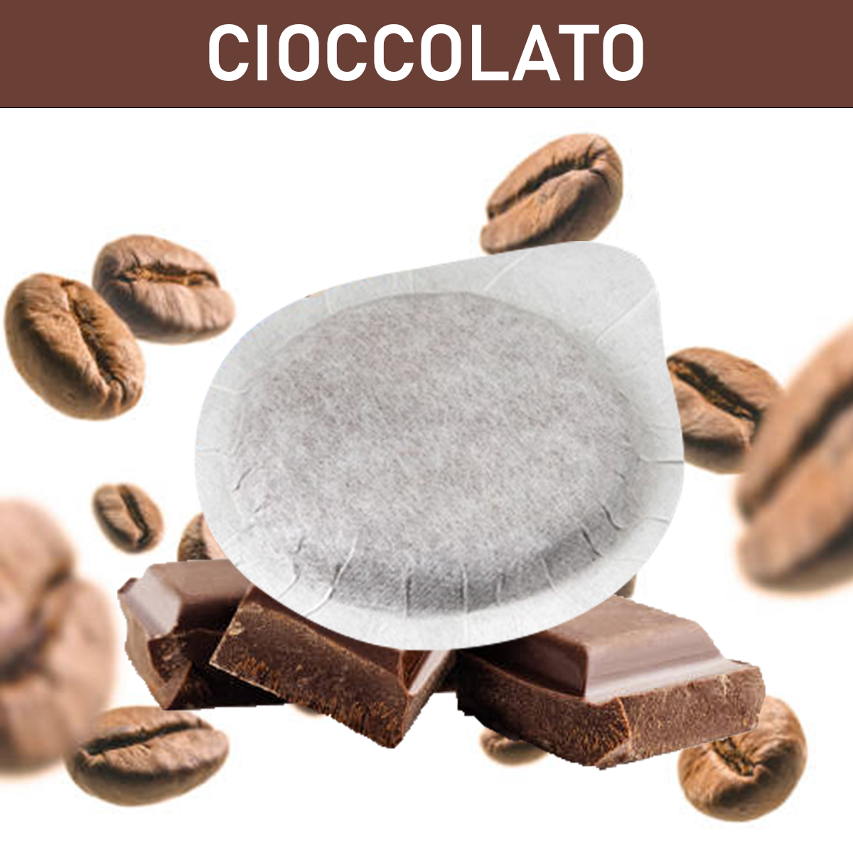 50 Aromatizzato al Cioccolato Cialda ESE 44