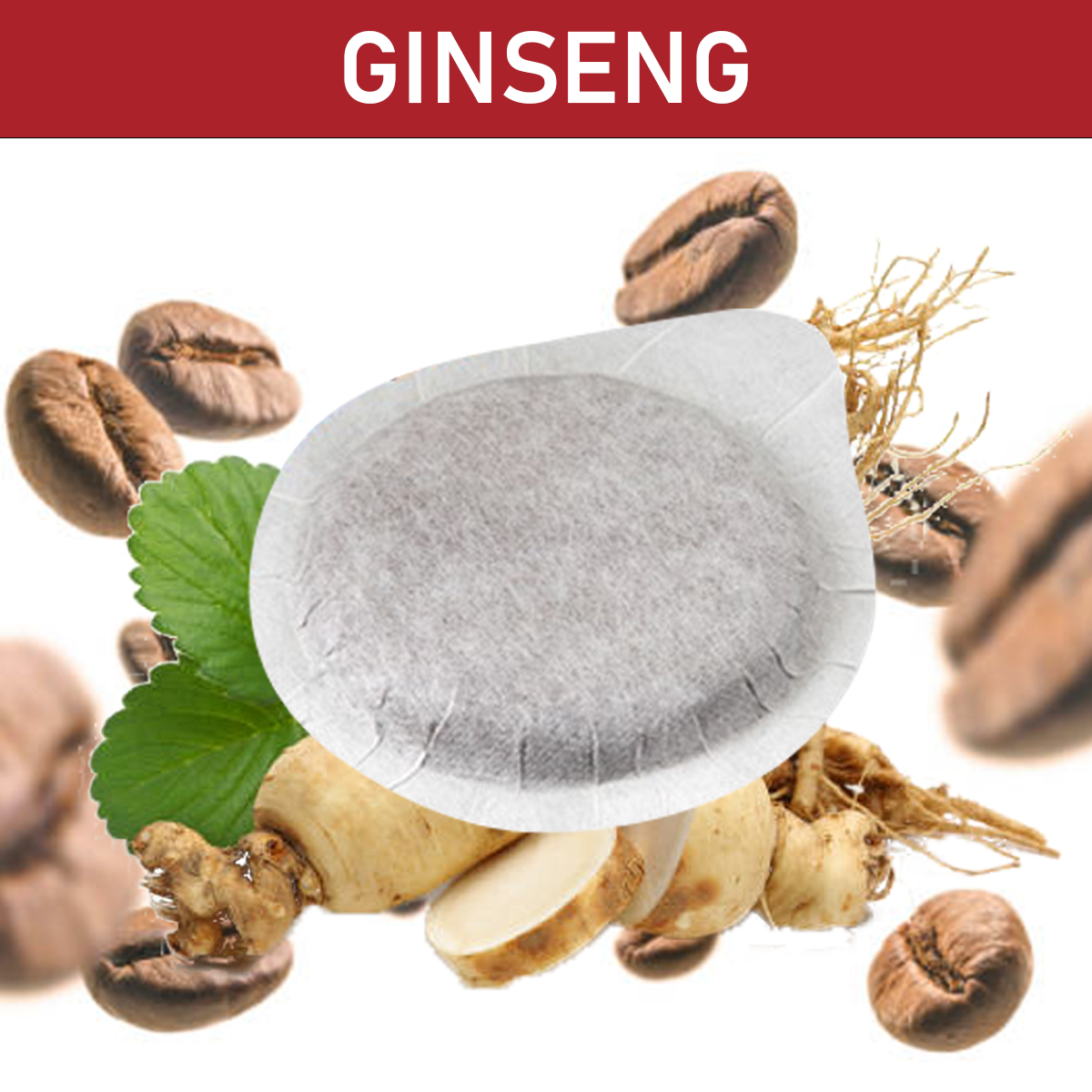 50 Aromatizzato al Ginseng Cialda ESE 44