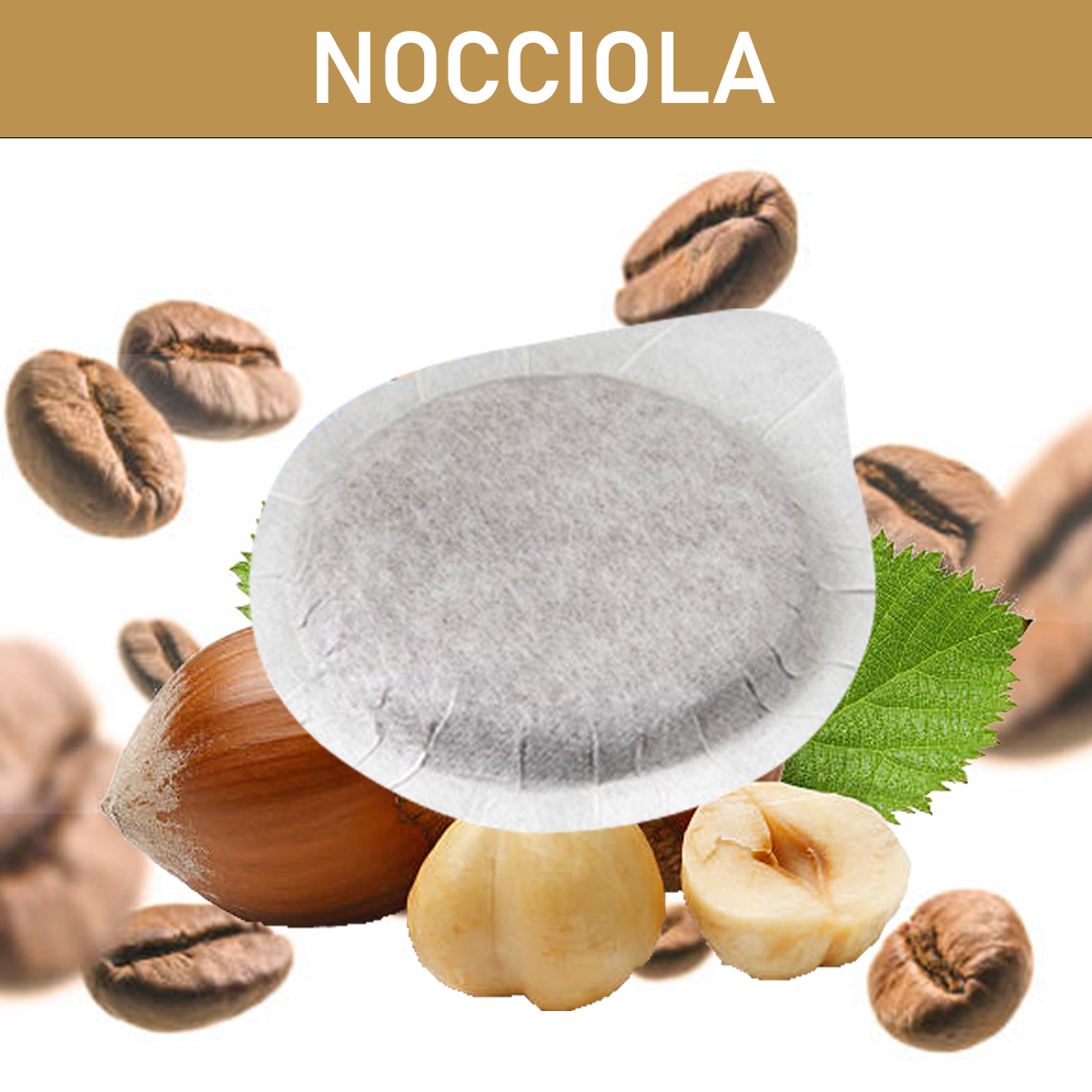 50 Aromatizzato alla Nocciola Cialda ESE 44