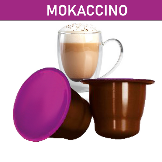 50 Mokaccino compatibili Nespresso