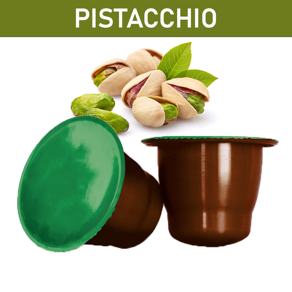 50 Pistacchio compatibili Nespresso